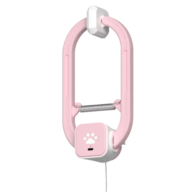 Rechargeable automatic cat teaser wand with 2 modes—random bouncing and 360° rotation—to keep your cat active and engaged.