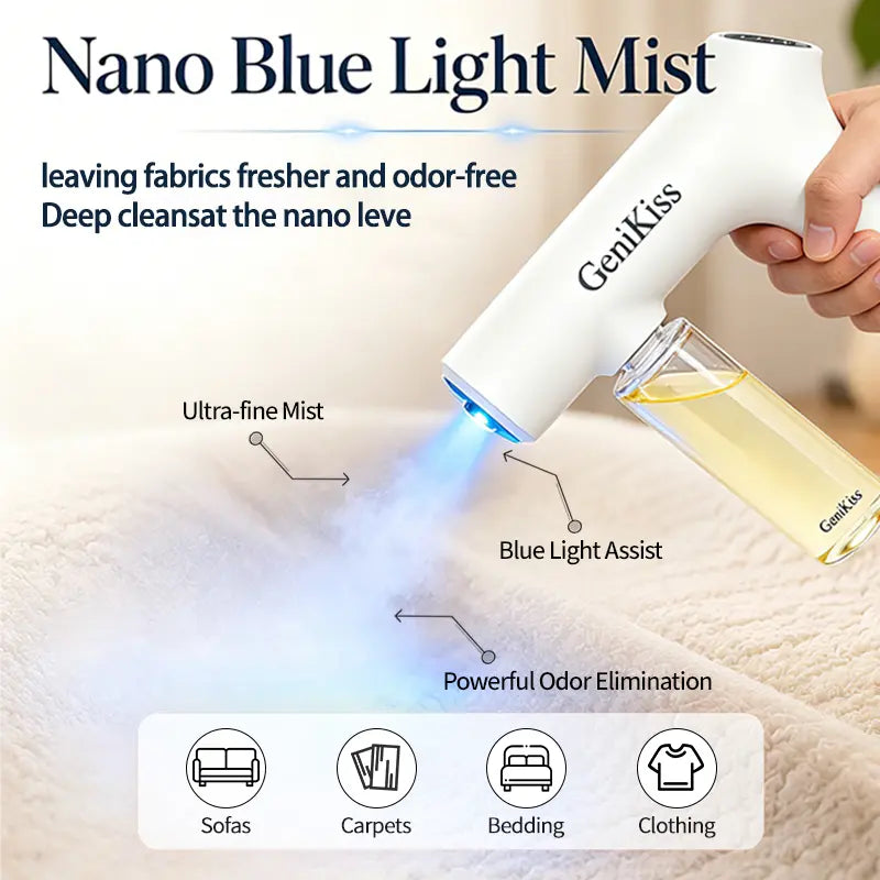 Easily eliminate indoor pet odors, disinfect, and deodorize with just one hand.