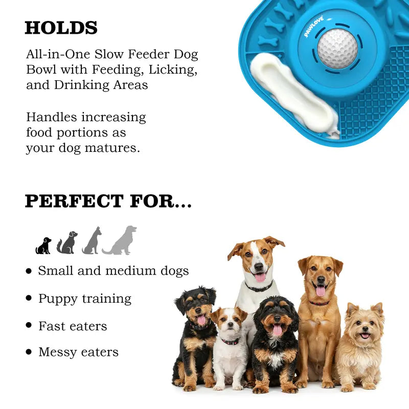 Multifunctional food-grade pet feeder designed to prevent overeating.